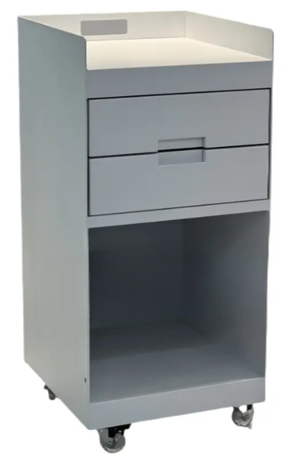 Karma Eaton Cabi Full Metal Salon Trolley Fully Assembled White
