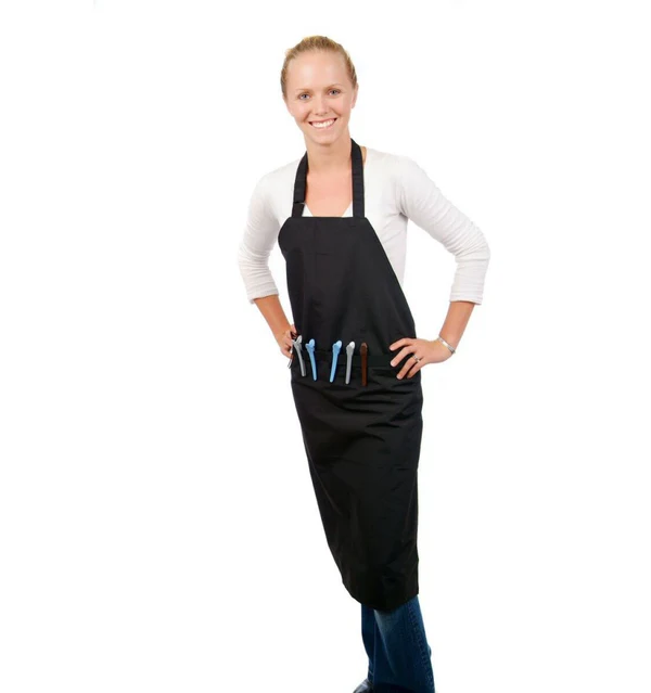Wahl Stylist Cover Up Apron with Strap Black 5030