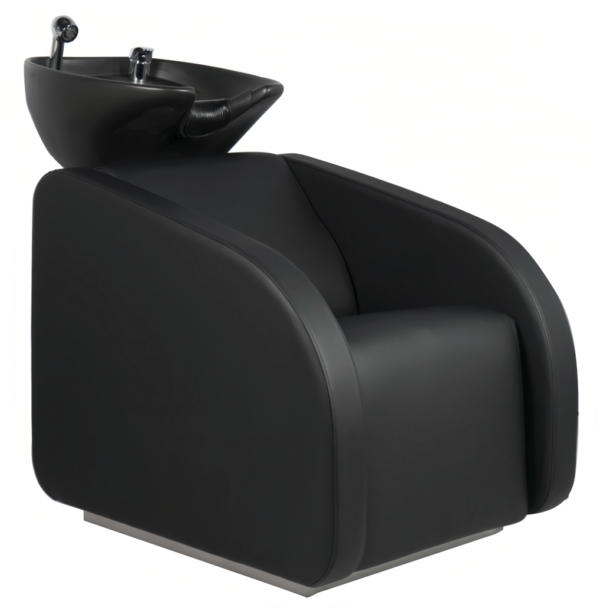 Karma Ballarat Shampoo Lounge with Air Massage - Black