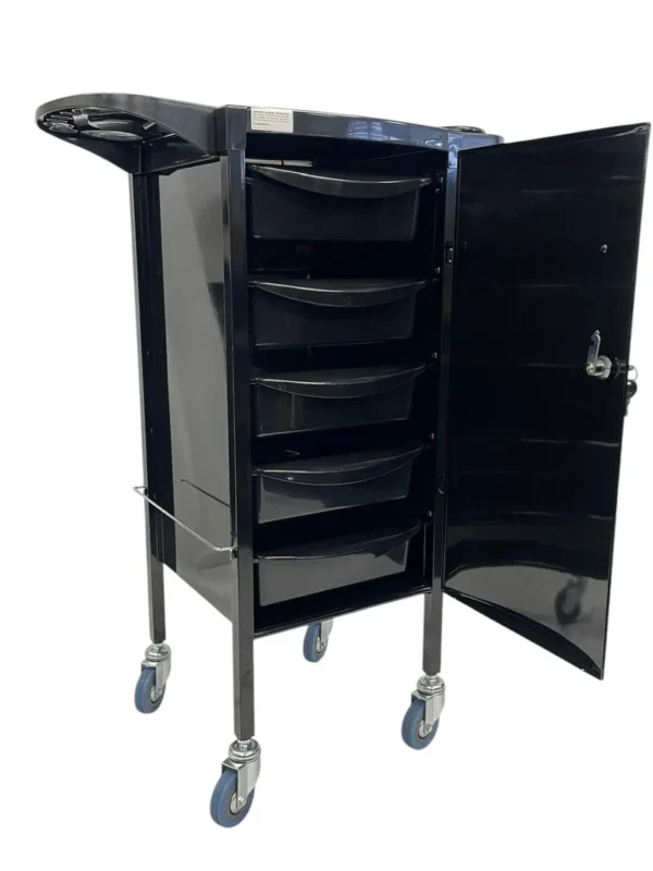 Karma Florina 6 Tier Lockable Metal Hair Salon Trolley