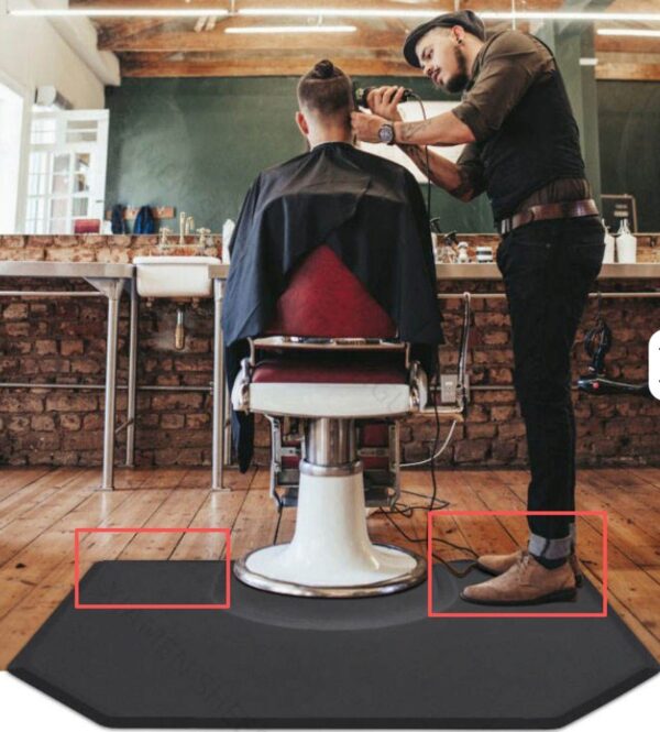 Karma Anti Fatigue Mat Hexagonal for Barber or Salon Chair